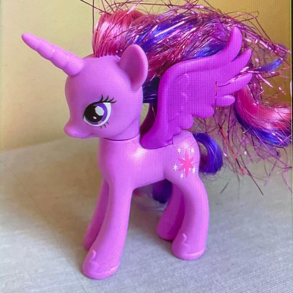 My Little Pony Rainbow Sparkle Hair Wings Unicorn C-029A Hasbro Princess s1